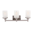 Load image into Gallery viewer, Cylinder Shape Bathroom Light Fixtures with Frosted Glass Shades, 2 - Light/3 - Light/4 - Light, Wall Mount, Vanity Lighting - LEDMyPlace