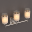 Load image into Gallery viewer, Cylinder Shape Bathroom Light Fixtures with Frosted Glass Shades, 2 - Light/3 - Light/4 - Light, Wall Mount, Vanity Lighting - LEDMyPlace
