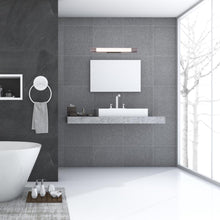 Load image into Gallery viewer, Cylinder Shape Integrated LED Bath Bar Light, 18.5 Inch/27.5 Inch, 4000K (Cool White), Dimmable, ETL Listed, Bathroom Vanity Lighting - LEDMyPlace