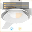 Load image into Gallery viewer, Daffodil 52 Inch 3 - Blade Flush Mount Best Smart Ceiling Fan With Led Light Kit And Remote - White/White - LEDMyPlace