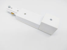 Load image into Gallery viewer, Decorative Track Lighting Accessories - 8 - Inch Linear 3 Wire Live End Power Feed Connector in White and Black Finish - LEDMyPlace