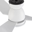 Load image into Gallery viewer, DENVER 52 inch 3 - Blade Flush Mount Smart Ceiling Fan with LED Light With Remote - LEDMyPlace