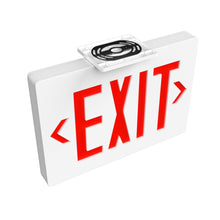 Load image into Gallery viewer, Double Sided LED Emergency EXIT Sign(Side &amp; Ceiling Mount), 4W, AC120 - 277V, UL, 90 - min Battery Backup, Operating Temp: 0°C~40°C - LEDMyPlace