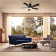 Load image into Gallery viewer, DUBOIS 48 inch 5 - Blade Flush Mount Smart Ceiling Fan with LED Light &amp; Remote - LEDMyPlace