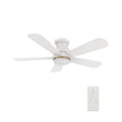 Load image into Gallery viewer, DUBOIS 48 inch 5 - Blade Flush Mount Smart Ceiling Fan with LED Light &amp; Remote - LEDMyPlace