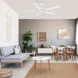 Load image into Gallery viewer, DUNKIRK 60 inch 5 - Blade No Light Ceiling Fan with Remote - LEDMyPlace