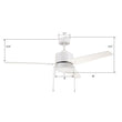 Load image into Gallery viewer, EMPIRE 52 inch 3 - Blade Ceiling Fan with LED Light &amp; Pull Chain - LEDMyPlace