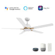 Load image into Gallery viewer, ESPEAR 52 inch 5 - Blade Smart Ceiling Fan with LED Light &amp; Remote - LEDMyPlace