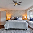 Load image into Gallery viewer, ESPEAR 52 inch Flush Mount 5 - Blade Smart Ceiling Fan with LED Light &amp; Remote - LEDMyPlace
