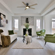 Load image into Gallery viewer, ESPEAR 52 inch Flush Mount 5 - Blade Smart Ceiling Fan with LED Light &amp; Remote - LEDMyPlace