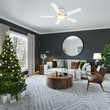 Load image into Gallery viewer, ESPEAR 52 inch Flush Mount 5 - Blade Smart Ceiling Fan with LED Light &amp; Remote - LEDMyPlace