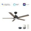 Load image into Gallery viewer, ESPEAR 60 inch 5 - Blade Smart Ceiling Fan with LED Light &amp; Remote - LEDMyPlace