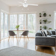 Load image into Gallery viewer, EVERETT 48 Inch 3 - Blade Ceiling Fan with LED Light &amp; Pull Chain - LEDMyPlace