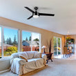 Load image into Gallery viewer, EVERETT 48 Inch 3 - Blade Ceiling Fan with LED Light &amp; Pull Chain - LEDMyPlace