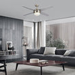 Load image into Gallery viewer, EVERETT 52 inch 4 - Blade Ceiling Fan with LED Light &amp; Pull Chain - LEDMyPlace