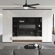 Load image into Gallery viewer, EVERETT 52 inch 4 - Blade Ceiling Fan with LED Light &amp; Pull Chain - LEDMyPlace
