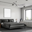 Load image into Gallery viewer, Explorer 52 In. 5 - Blade Outdoor Best Smart Ceiling Fan, White Marble Pattern with Dimmable Led Light, Remote Control, Alexa/google Home/Siri Compatible - LEDMyPlace