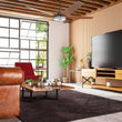 Load image into Gallery viewer, Explorer 52 In. Best Smart Ceiling Fan with Remote Control &amp; Led Light, 5 - Blade, Black/fine Wood Grain Pattern, Alexa/Google Home/Siri Compatible - LEDMyPlace