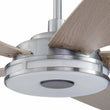 Load image into Gallery viewer, Explorer 52 In. Indoor/outdoor Best Smart Ceiling Fan with Dimmable Led Light, Remote Control, Works W/ Alexa/Google Home/Siri, Silver/light Wooden Pattern ( 5 - Blade) - LEDMyPlace