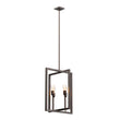 Load image into Gallery viewer, Farmhouse Chandelier, 4 - Light Foyer Lighting for Dining Room, E26 Base, Brushed Nickel/Oil Rubbed Bronze Finish - LEDMyPlace