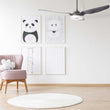 Load image into Gallery viewer, FLETCHER 52'' 3 - Blade Smart Ceiling Fan with LED Light &amp; Remote - LEDMyPlace