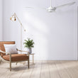Load image into Gallery viewer, FLETCHER 56 inch 3 - Blade Smart Ceiling Fan with LED Light &amp; Remote - LEDMyPlace