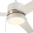 Load image into Gallery viewer, FLINT 52 inch 3 - Blade Ceiling Fan with LED Light and Pull Chain - LEDMyPlace