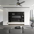 Load image into Gallery viewer, FLINT 52 inch 3 - Blade Ceiling Fan with LED Light and Pull Chain - LEDMyPlace