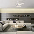 Load image into Gallery viewer, FLINT 52 inch 3 - Blade Ceiling Fan with LED Light and Pull Chain - LEDMyPlace