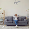 Load image into Gallery viewer, FLINT 52 inch 3 - Blade Ceiling Fan with LED Light and Pull Chain - LEDMyPlace