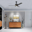 Load image into Gallery viewer, FLINT 52 inch 3 - Blade Ceiling Fan with LED Light and Pull Chain - LEDMyPlace
