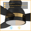 Load image into Gallery viewer, FREMONT 48 inch 3 - Blade Flush Mount Smart Ceiling Fan with LED Light &amp; Remote - LEDMyPlace