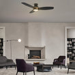 Load image into Gallery viewer, FREMONT 48 inch 3 - Blade Flush Mount Smart Ceiling Fan with LED Light &amp; Remote - LEDMyPlace