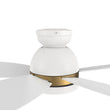 Load image into Gallery viewer, FREMONT 48 inch 5 - Blade Flush Mount Smart Ceiling Fan with LED Light &amp; Remote - LEDMyPlace