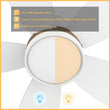 Load image into Gallery viewer, FREMONT 48 inch 5 - Blade Flush Mount Smart Ceiling Fan with LED Light &amp; Remote - LEDMyPlace