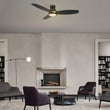 Load image into Gallery viewer, FREMONT 52 inch 3 - Blade Flush Mount Smart Ceiling Fan with LED Light &amp; Remote - LEDMyPlace