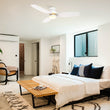 Load image into Gallery viewer, FREMONT 52 inch 3 - Blade Flush Mount Smart Ceiling Fan with LED Light &amp; Remote - LEDMyPlace
