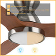 Load image into Gallery viewer, GARRICK 52 inch 3 - Blade Flush Mount Smart Ceiling Fan with LED Light &amp; Remote - LEDMyPlace
