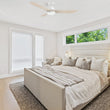 Load image into Gallery viewer, GARRICK 52 inch 3 - Blade Flush Mount Smart Ceiling Fan with LED Light &amp; Remote - LEDMyPlace