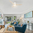 Load image into Gallery viewer, GARRICK 52 inch 3 - Blade Flush Mount Smart Ceiling Fan with LED Light &amp; Remote - LEDMyPlace