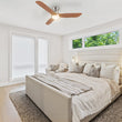Load image into Gallery viewer, GARRICK 52 inch 3 - Blade Flush Mount Smart Ceiling Fan with LED Light &amp; Remote - LEDMyPlace