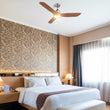 Load image into Gallery viewer, GARRICK 52 inch 3 - Blade Smart Ceiling Fan with LED Light &amp; Remote - LEDMyPlace