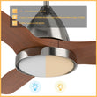Load image into Gallery viewer, GARRICK 52 inch 3 - Blade Smart Ceiling Fan with LED Light &amp; Remote - LEDMyPlace