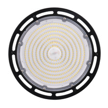 Load image into Gallery viewer, Gen13 100W UFO LED High Bay Light, 4000K, AC120 - 277V, 90° PC lens, IP65 Factory Warehouse Industrial Lighting, Black - LEDMyPlace