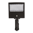 Load image into Gallery viewer, Gen14B LED Pole Light with Dusk to Dawn Photocell, 150W/120W/100W Wattage Adjustable, 3000K, 128 LM/W, Universal Mount, Bronze, AC120 - 277V, IP65 Waterproof, LED Parking Lot Lights - Outdoor Commercial Area Street Lighting - LEDMyPlace