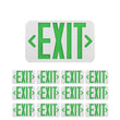 Load image into Gallery viewer, Green LED Exit Sign, Double Sided, 4W, UL,CUL, AC 120V-277V, 90-min Backup Battery, Exit Light for Business, Residential