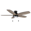 Load image into Gallery viewer, GREENWOOD 52" 5 - Blade Flush Mount Ceiling Fan with LED Light &amp; Pull Chain - LEDMyPlace