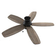 Load image into Gallery viewer, GREENWOOD 52" 5 - Blade Flush Mount Ceiling Fan with LED Light &amp; Pull Chain - LEDMyPlace