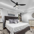 Load image into Gallery viewer, HAVEN 52 inch 3 - Blade Flush Mount Ceiling Fan with Pull Chain - LEDMyPlace