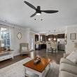Load image into Gallery viewer, HAVEN 52 inch 3 - Blade Flush Mount Ceiling Fan with Pull Chain - LEDMyPlace